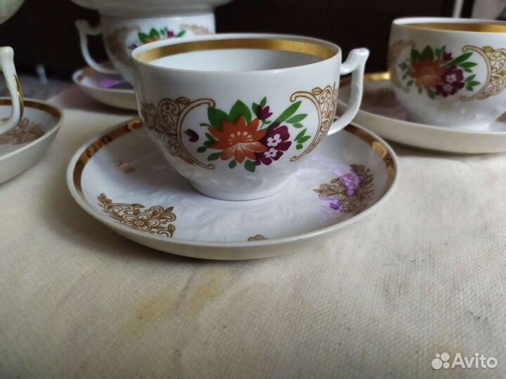 Сервиз Вербилки. Предметов 14шт