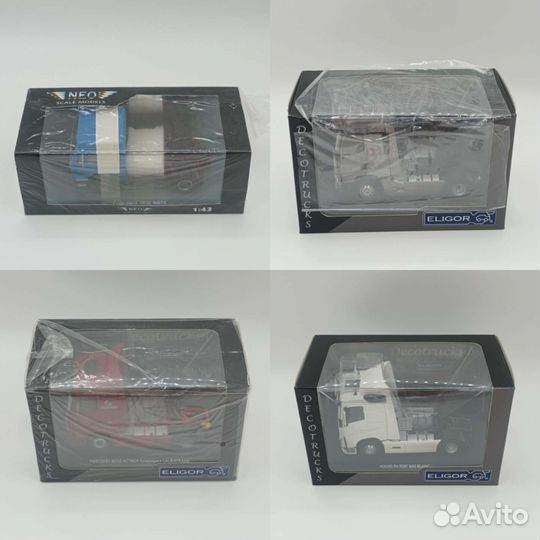 Коллекционные масштабные модели тягачей 1:43 Neo