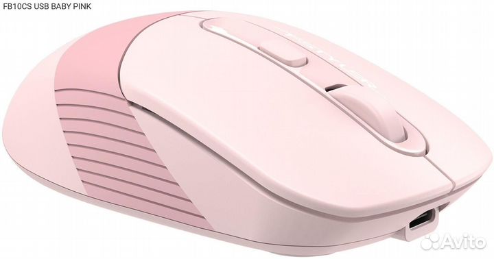 FB10CS USB baby pink, Мышь A4Tech FB10CS Беспроводна