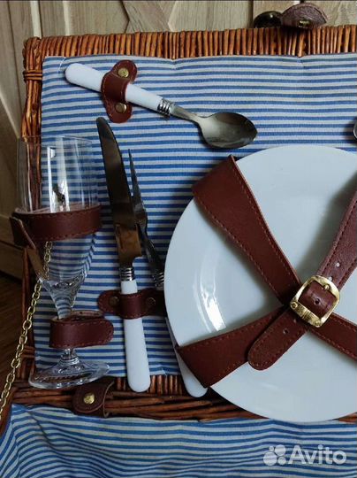 Набор для пикника в чемодане на двоих