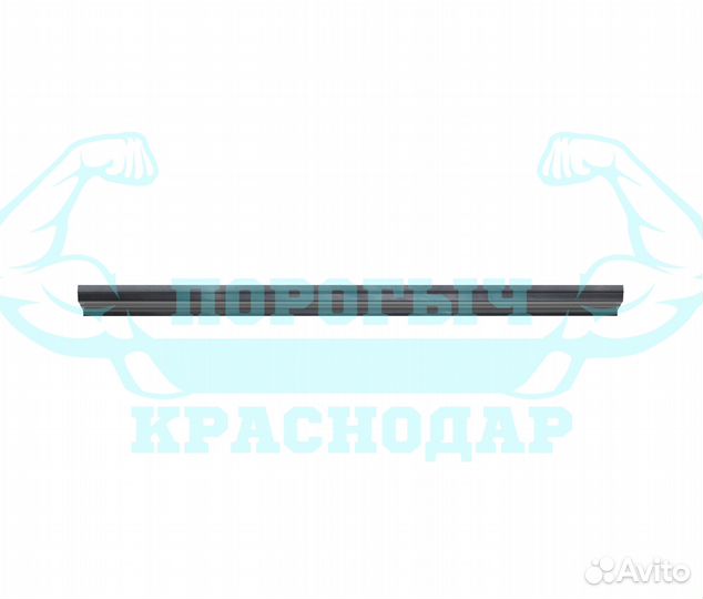 Кузовной порог Volvo S80 2 поколения правый