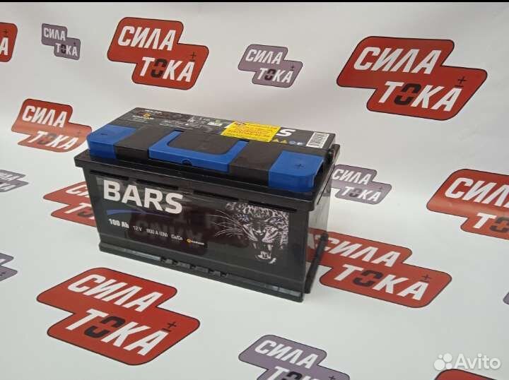 Аккумулятор на автомобиль bars 100ah