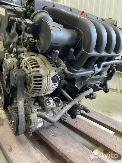 Двигатель 2.0 fsi BVY в сборе с навесным