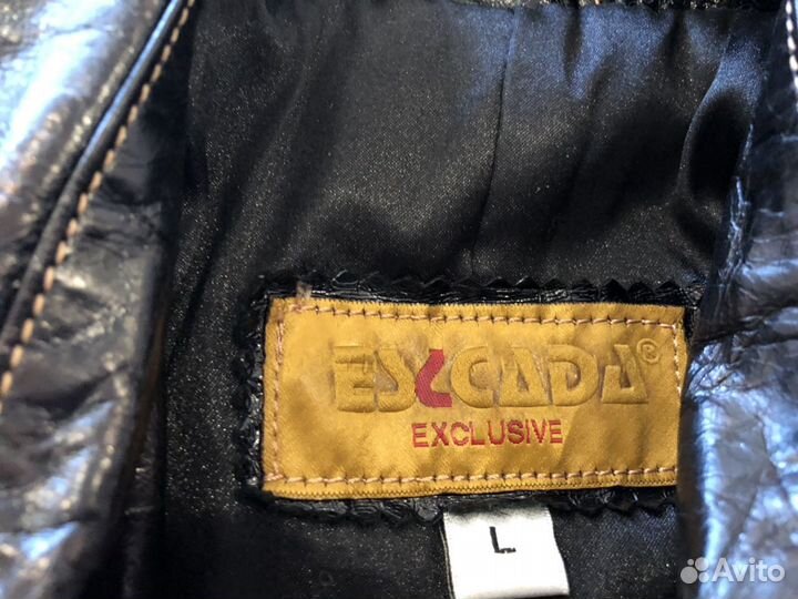 Кожаная куртка утеплен