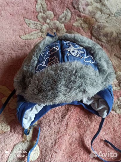 Шапка для мальчика зима