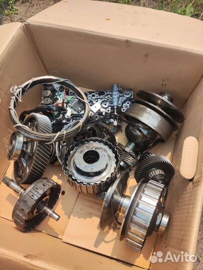 Внутренности вариатора Nissan tiida