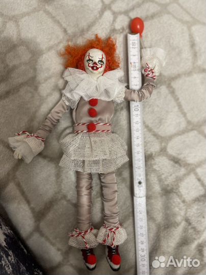 Текстильная кукла Пеннивайз оно клоун