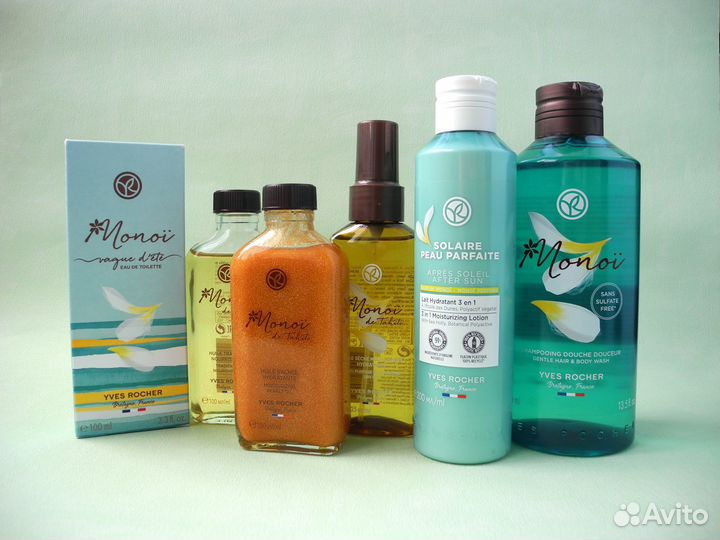 Monoi Моной Ив Роше: масло, парфюм, гель, молочко