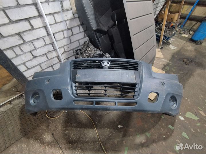 Бампер передний газ 2217 3302 Соболь бизнес