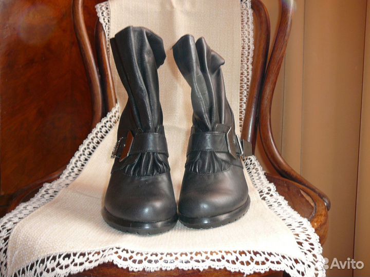 Женские ботинки из натуральной кожи