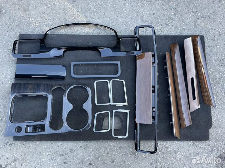 VW Touareg 2 NF / FL декор салона дерево