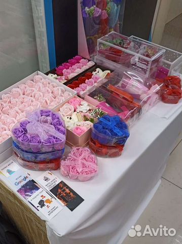 Мыльные розы