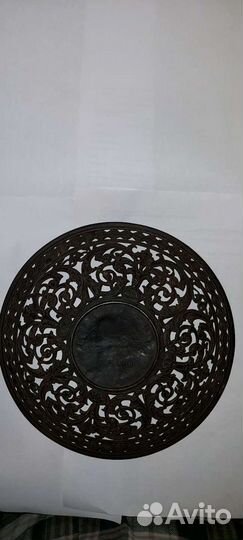 Блюдо чугун