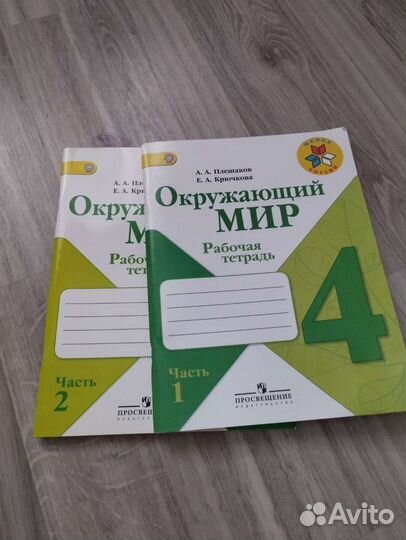 Рабочая тетрадь по окружающему 4