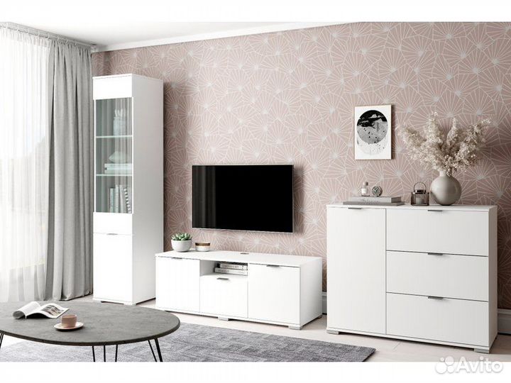 Тв-тумба Стелла Белый