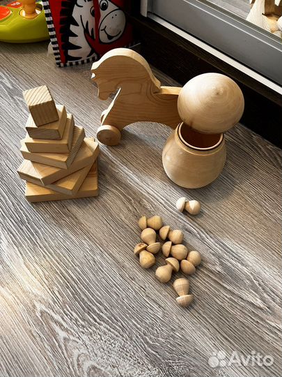 Деревянные игрушки ручной работы