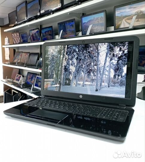 Ноутбук HP AMD +4gb +500gb Гарантия