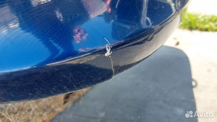 Бампер задний пежо 206