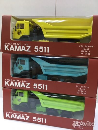 Модель 1:43 камаз элекон