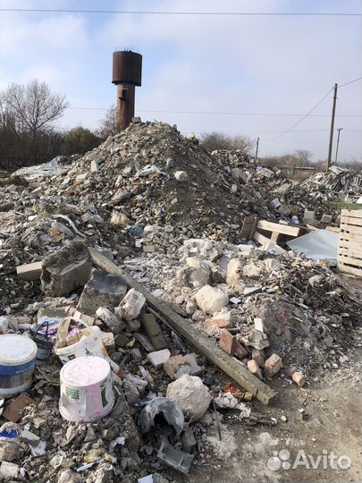 Строительный мусор бесплатно