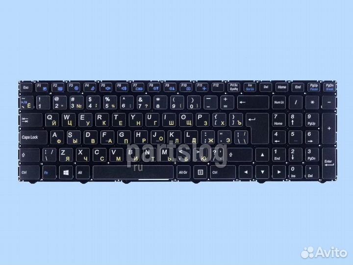 Клавиатура для DNS 0801007 Clevo WA50 dexp H107