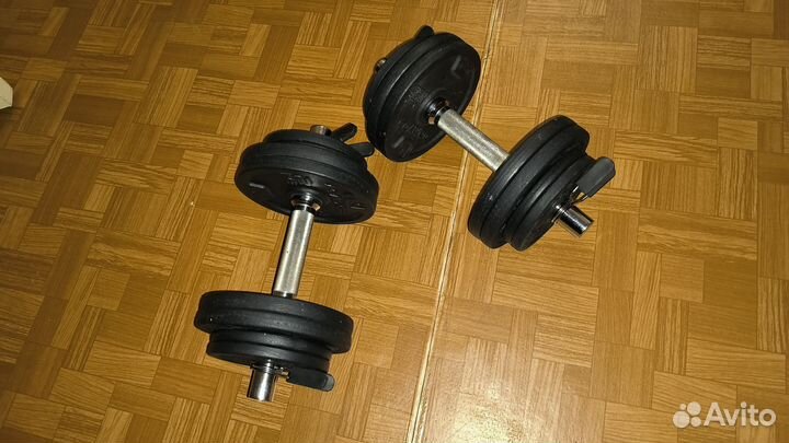 Гантели разборные