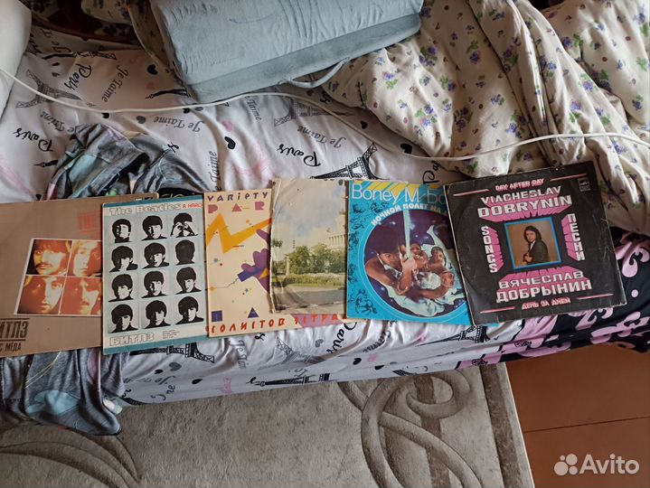 Виниловые пластинки beatles