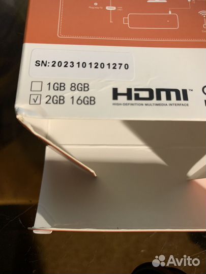 Тв приставка андроид - DQ 03 TV stick 2/16gb новая