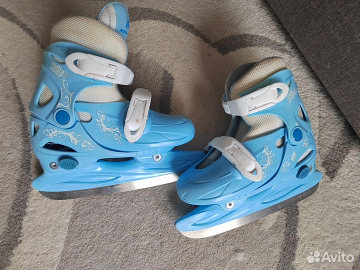 Коньки фигурные детские раздвижные