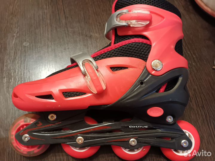 Коньки ролики 2 в 1