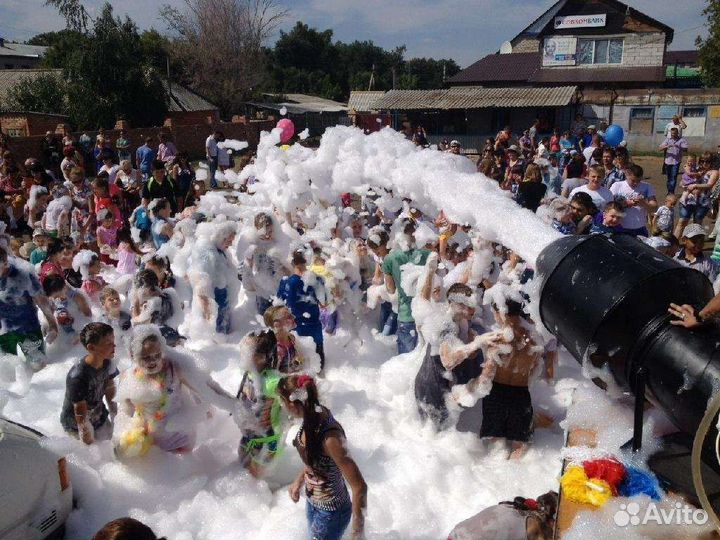 Пенное шоу вечеринка