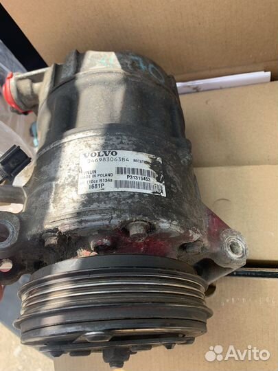 Комресор кондицеонера на volvo xc60