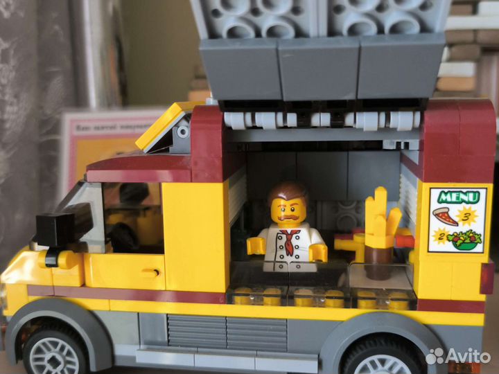 Lego City фургон с пиццей
