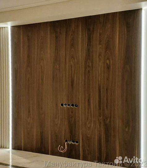 Стеновые панели из мдф в шпоне Дуб