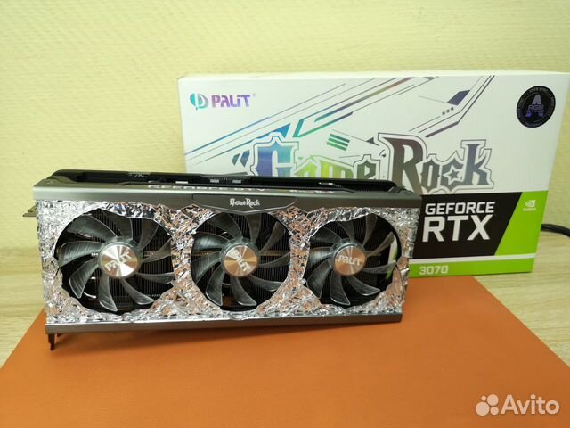 Palit GeForce RTX 3070 GameRock не LHR на гарантии
