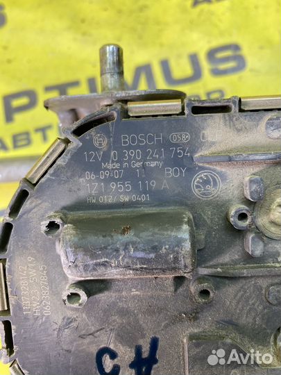 Трапеция дворников в сборе Skoda Octavia A5