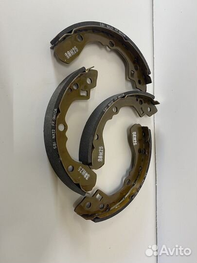 Колодки тормозные барабанные SA137