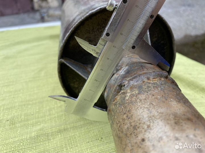 Глушитель стоял на ваз 51мм