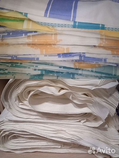 Отрезы льна, лён