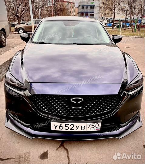 Сплиттер губа Mazda 6 gj