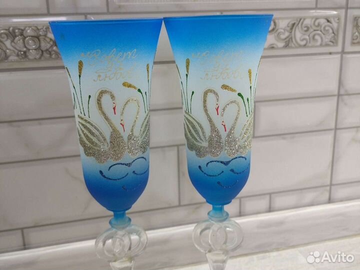 Бокалы на свадьбу