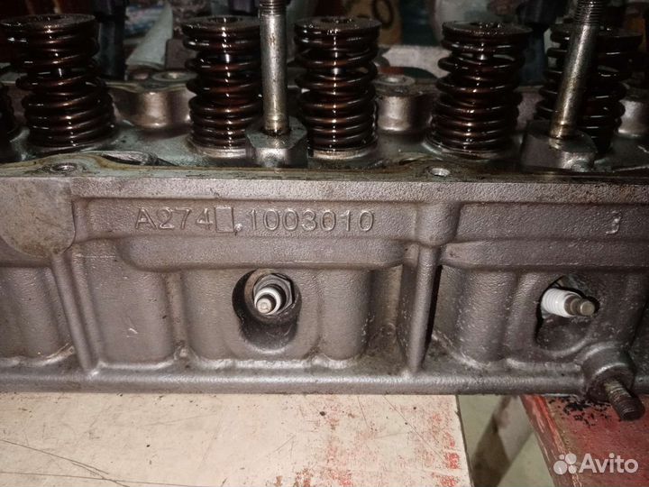 Головка блока а274 газь некст в сборе