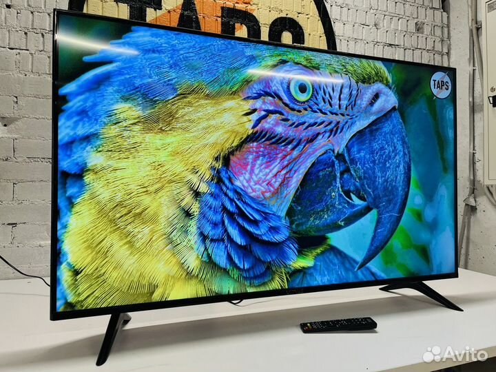 Большой безрамочный Витязь 127см 4K SMART TV UHD