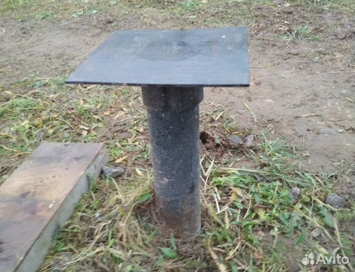 Оголовок для винтовой сваи. D57