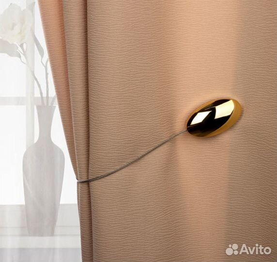 Подхваты для штор / подхват на магните d 6 см