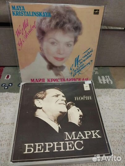 Марк Бернес и Майя Кристалинская