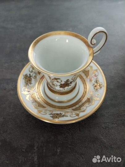 Антикварная чайная пара