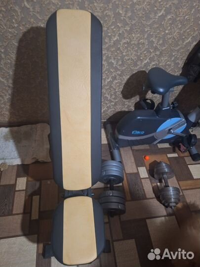 Скамья для жима и пресса бу складная