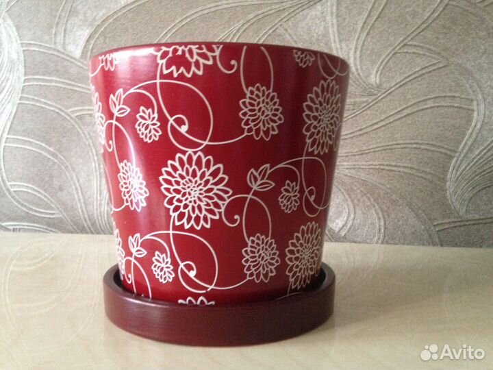 Кашпо керамика