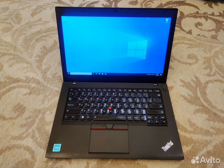 Мощный Lenovo Thinkpad t460 i5/8gb/SSD480gb/FHD